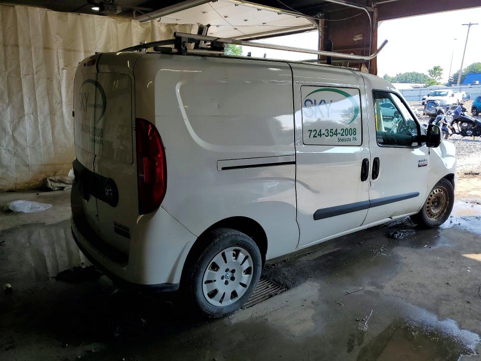 2017 Ram Promaster city VIN ZFBERFBB2H6D57613 COPART salvage auction — SIDE, Pa - Certificate Of Salvage, sold $225 on 2026-07-22 (photo 3)