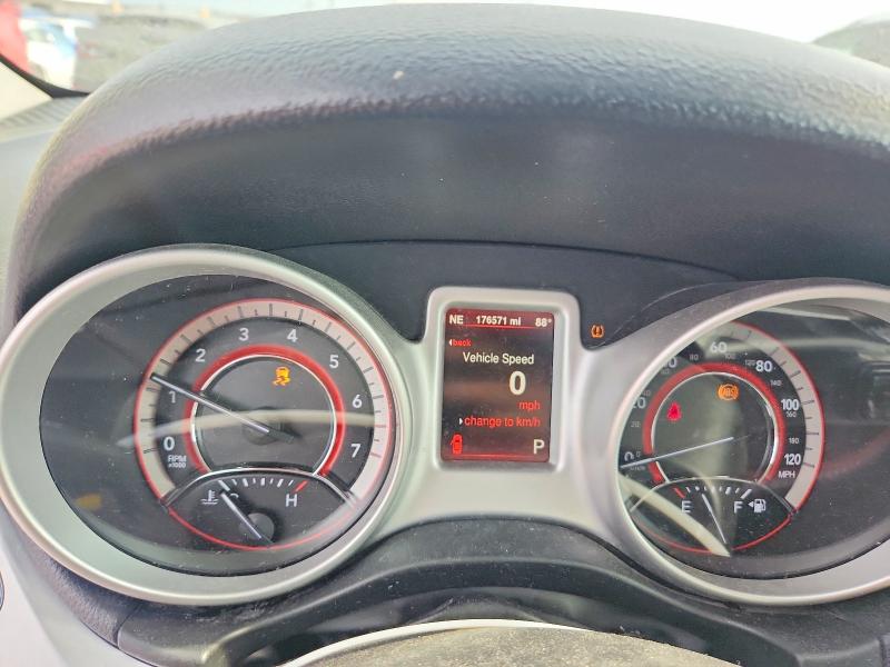 2016 Dodge Journey VIN 3C4PDCGB1GT172000 COPART salvage auction — HAIL, In - Certificate Of Title, sold $250 on 2026-09-11 (photo 9)