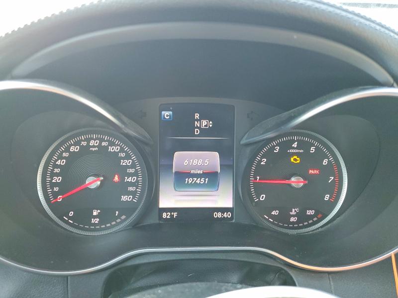 2015 Mercedes-benz C-klasse VIN 55SWF4KB7FU041443 COPART salvage auction — FRONT END, Ky - Certificate Of Title, sold $2,100 on 2026-07-09 (photo 9)