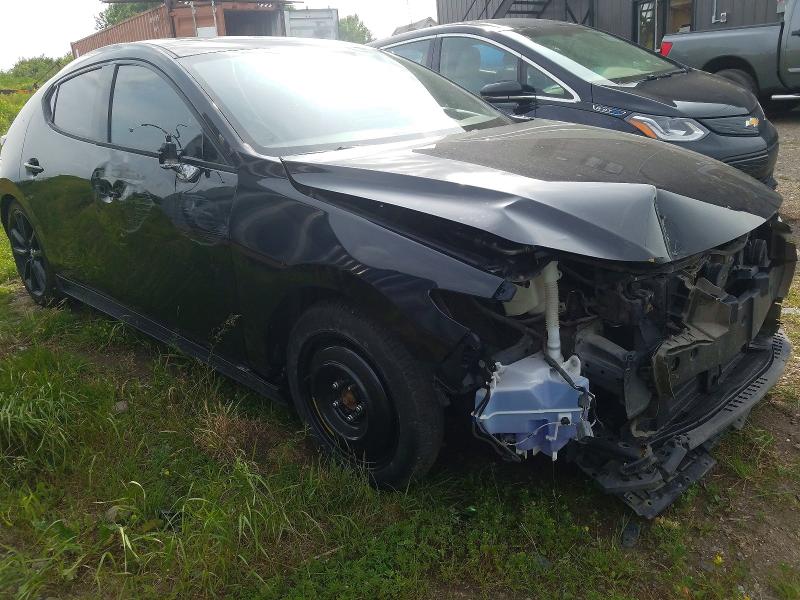2020 Mazda 3 VIN JM1BPBMM8L1173325 COPART salvage auction — FRONT END, Qc - Gravement Accidente, sold $2,850 on 2026-09-08 (photo 4)