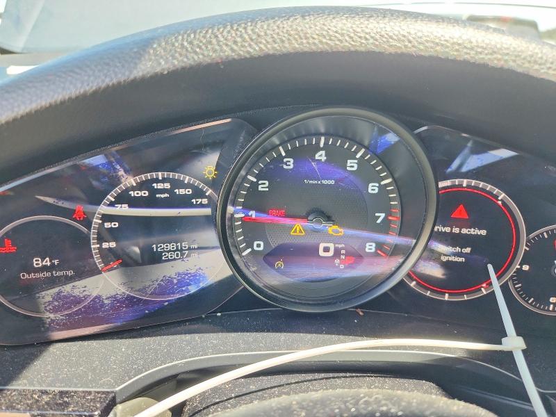 2019 Porsche Cayenne VIN WP1AA2AYXKDA00616 COPART salvage auction — FRONT END, CA - SALVAGE CERTIFICATE, sold $400 on 2026-07-23 (photo 9)