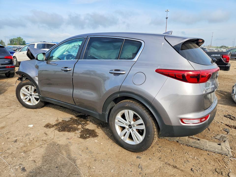 2019 Kia Sportage VIN KNDPM3AC4K7495813 COPART salvage auction — FRONT END, MI - CERTIFICATE OF TITLE, sold $1,950 on 2026-07-31 (photo 2)