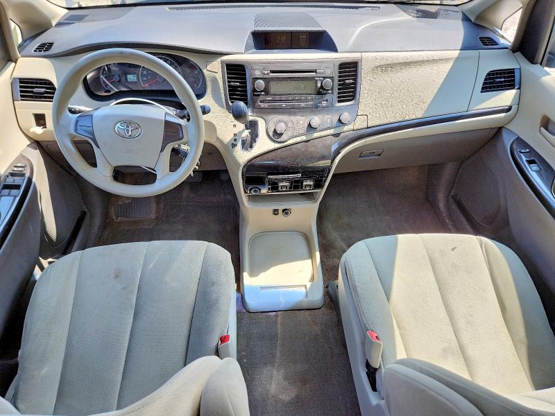 2013 Toyota Sienna VIN 5TDZK3DC2DS360929 COPART salvage auction — FRONT END, Ma - Certificate Of Title, sold $375 on 2026-07-27 (photo 8)