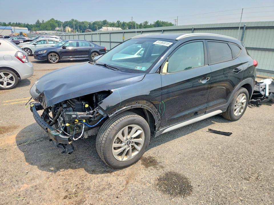 2018 Hyundai Tucson VIN KM8J3CA41JU725112 COPART salvage auction — FRONT END, Salvage Title, sold $275 on 2026-07-24 (photo 1)