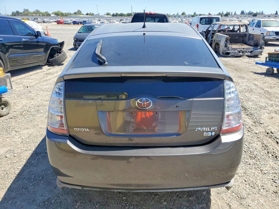 2008 Toyota Prius VIN JTDKB20U083326327 COPART salvage auction — VANDALISM, Ca - Salvage Certificate, sold $400 on 2026-07-21 (photo 6)