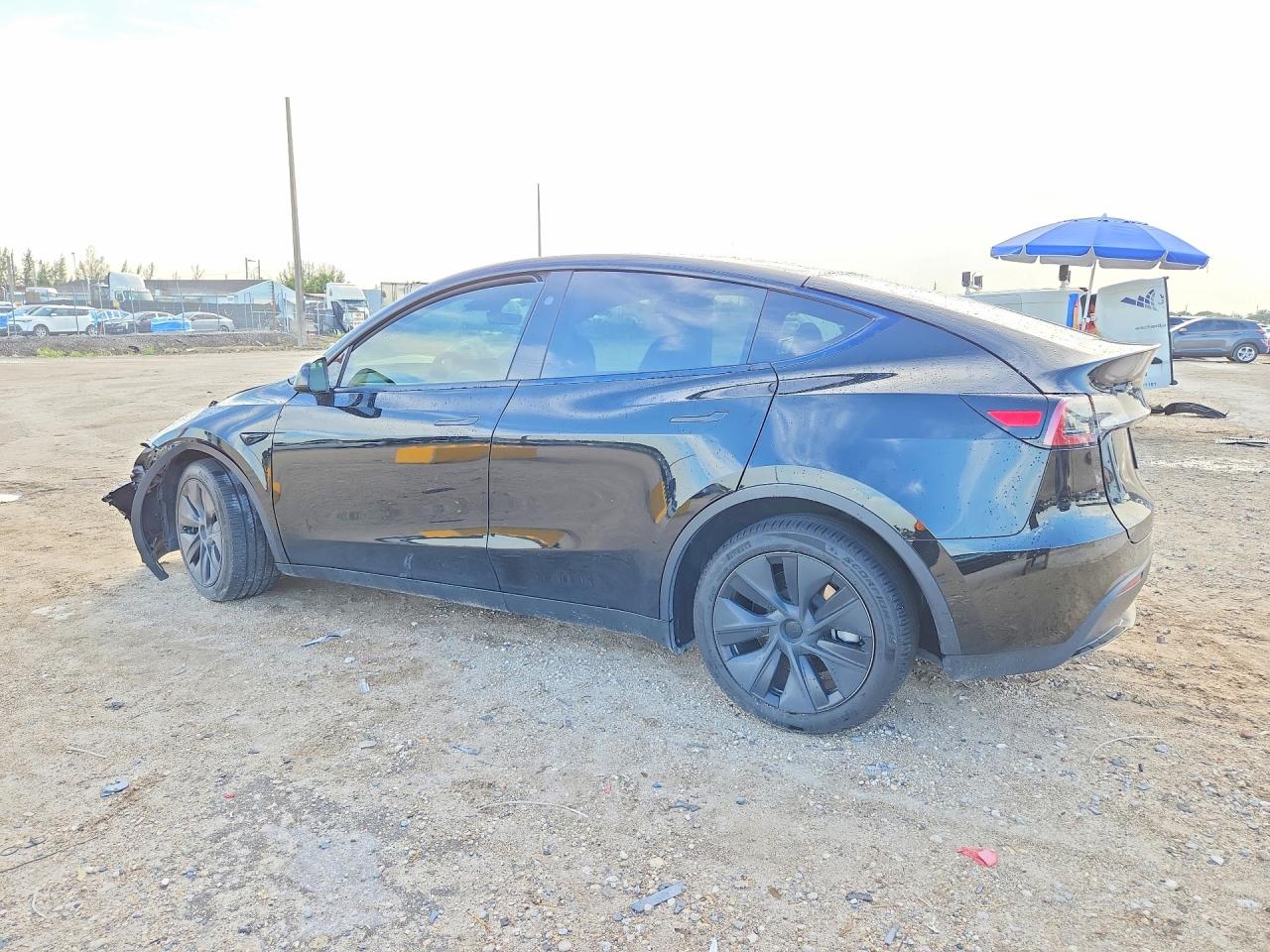 2025 Tesla Model y VIN 7SAYGDEE8SA362351 COPART salvage auction — Front End, FL - CERT OF TITLE SLVG REBUILDABLE, sold $8,600 on 2026-09-03 (photo 2)