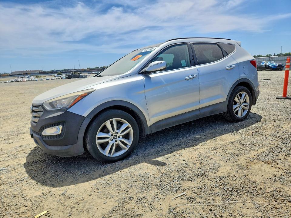 2016 Hyundai Santa fe VIN 5XYZW4LA9GG346344 COPART salvage auction — FRONT END, Ca - Dis/Dlr/Exp Only Clean Title (P), sold $1,700 on 2026-07-28 (photo 1)