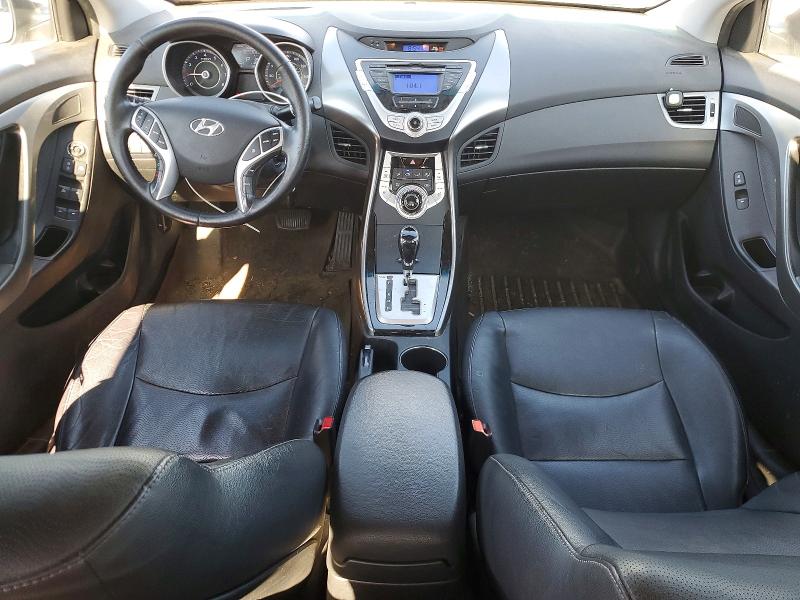2012 Hyundai Elantra VIN KMHDH4AEXCU479595 COPART salvage auction — FRONT END, Ny - Mv-907A Salvage Certificate, sold $725 on 2026-07-20 (photo 8)
