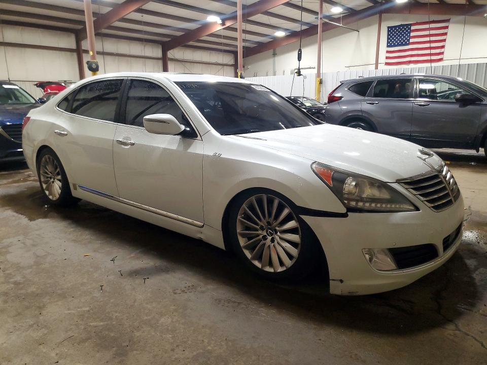 2014 Hyundai Equus VIN KMHGH4JH3EU078481 COPART salvage auction — SIDE, Pa - Certificate Of Salvage, sold $1,150 on 2026-07-31 (photo 4)