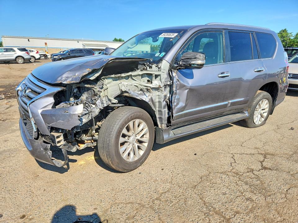 2015 Lexus Gx 460 VIN JTJBM7FX5F5112828 COPART salvage auction — FRONT END, CT - CERT OF TITLE-SALVAGE, sold $9,200 on 2026-07-28 (photo 1)