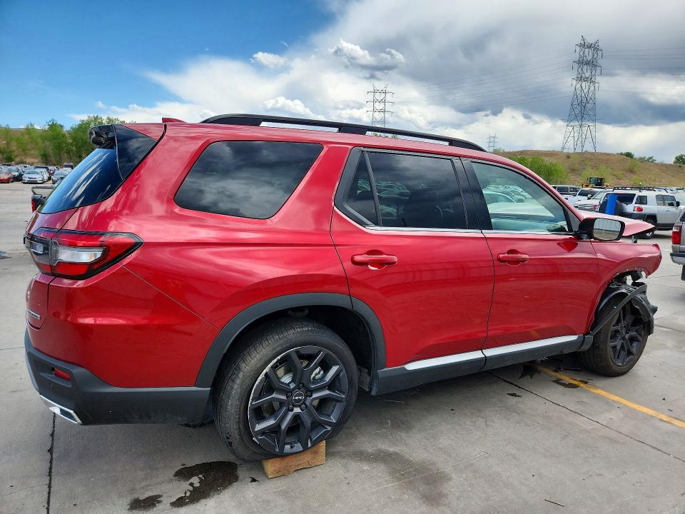 2025 Honda Pilot VIN 5FNYG1H7XSB178508 COPART salvage auction — FRONT END, Co - Salvage Title, sold $14,900 on 2026-08-17 (photo 3)