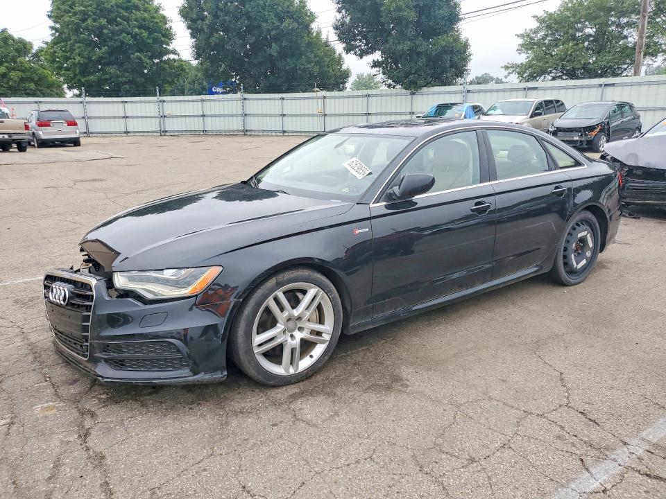 2014 Audi A6 VIN WAUHGAFC3EN138158 COPART salvage auction — FRONT END, OH - CERT OF TITLE-REBUILT SALVAGE, sold $1,700 on 2026-08-25 (photo 1)