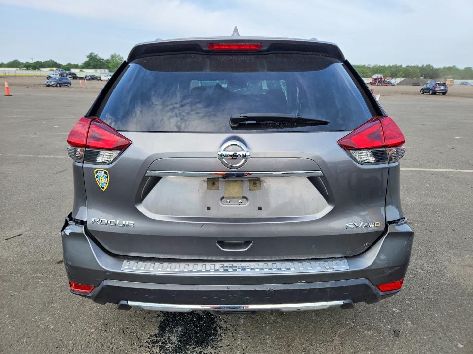 2017 Nissan Rogue VIN JN8AT2MV0HW266662 COPART salvage auction — FRONT END, Ny - Mv-907A Salvage Certificate, sold $475 on 2026-07-27 (photo 6)