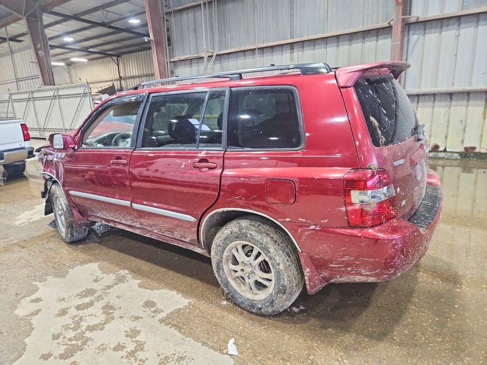 2005 Toyota Highlander VIN JTEDP21A050059200 COPART salvage auction — FRONT END, La - Cert Of Title-Salvage, sold $750 on 2026-07-14 (photo 2)