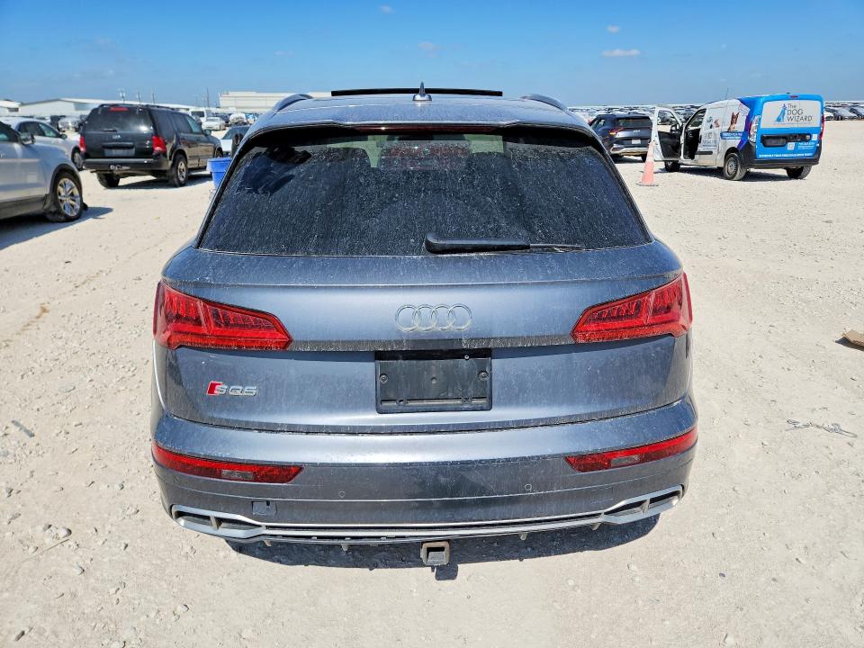 2018 Audi Sq5 VIN WA1A4AFY5J2123708 COPART salvage auction — SIDE, Tx - Certificate Of Title, sold $2,150 on 2026-07-30 (photo 6)
