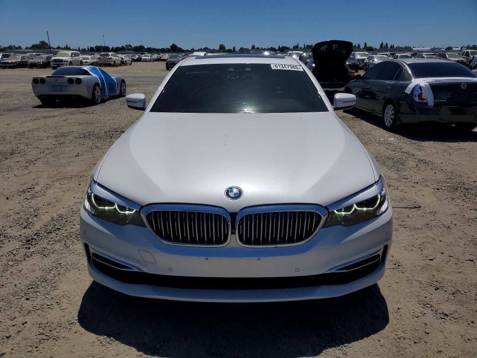 2019 BMW 5 series VIN WBAJE5C57KWW01719 COPART salvage auction — REAR END, CA - SALVAGE CERTIFICATE, sold $11,700 on 2026-08-11 (photo 5)