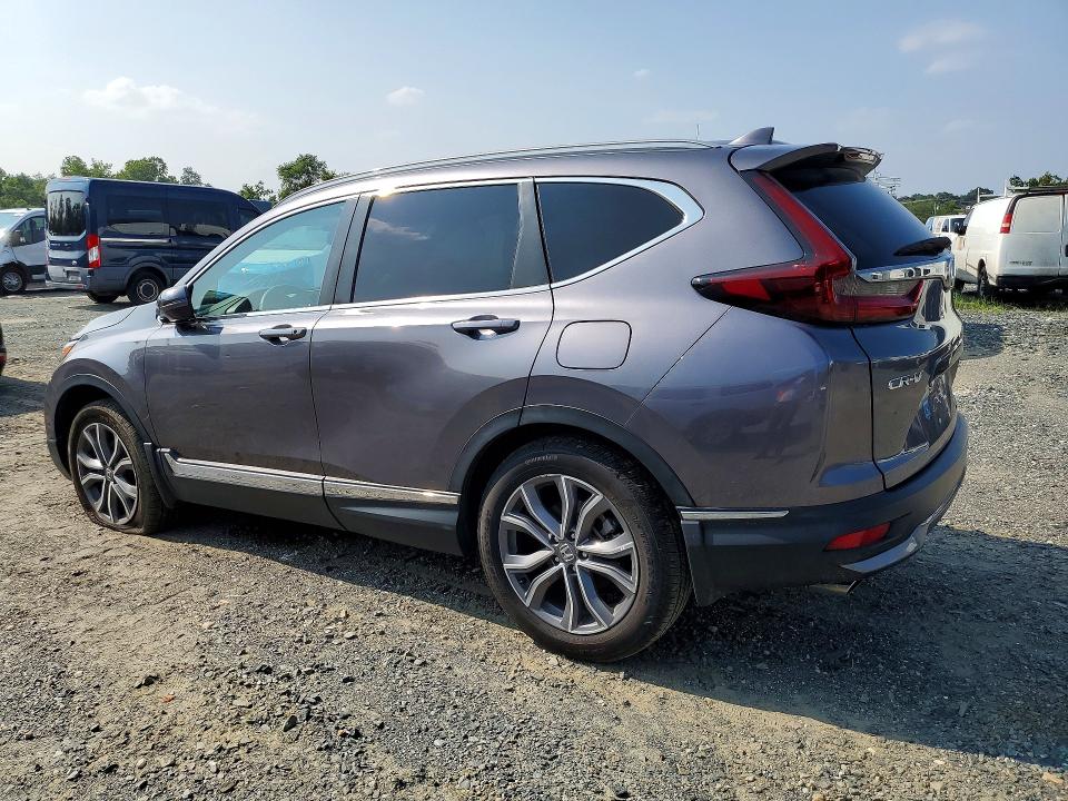 2022 Honda Cr-v VIN 7FARW2H93NE035505 COPART salvage auction — SIDE, Md - Cert Of Salvage > 75% Damage, sold $9,500 on 2026-07-28 (photo 2)