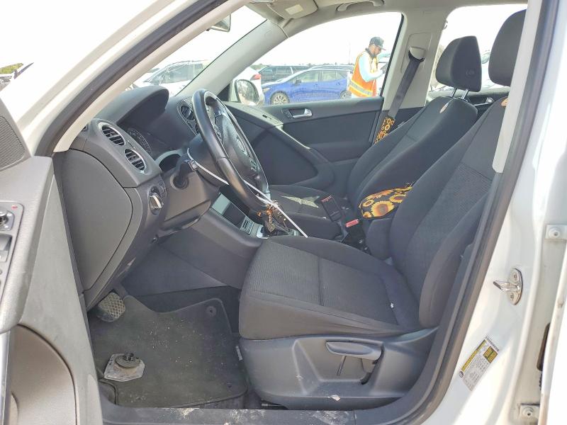 2015 Volkswagen Tiguan VIN WVGAV7AX2FW518896 COPART salvage auction — FRONT END, Tx - Bonded Title - Salvage, sold $550 on 2026-07-31 (photo 7)