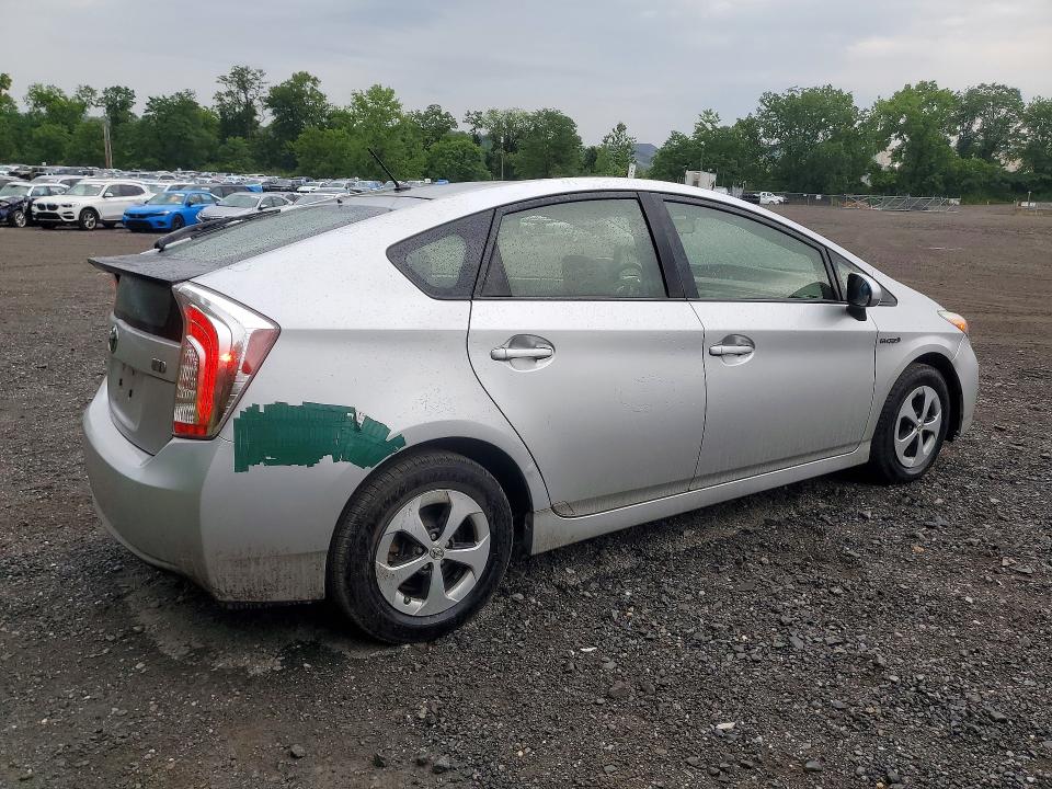2015 Toyota Prius VIN JTDKN3DU9F0464065 COPART salvage auction — SIDE, Ct - Cert Of Title-Salvage, sold $400 on 2026-07-28 (photo 3)
