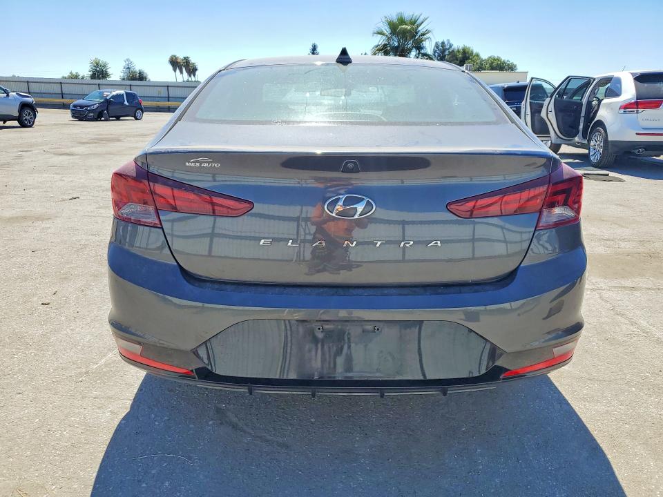 2020 Hyundai Elantra VIN 5NPD84LF7LH558338 COPART salvage auction — FRONT END, Ca - Salvage Certificate, sold $1,550 on 2026-07-24 (photo 6)