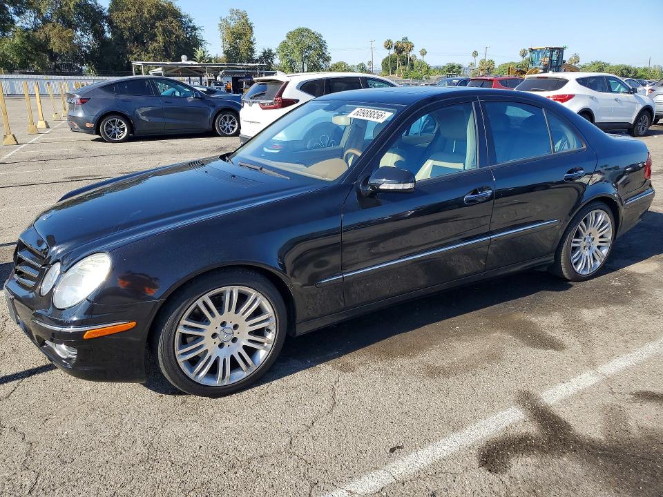 2007 Mercedes-benz E-class VIN WDBUF56X67B001085 COPART salvage auction — MINOR DENT/SCRATCHES, CA - DIS/DLR/EXP ONLY CLEAN TITLE, sold $825 on 2026-07-17 (photo 1)
