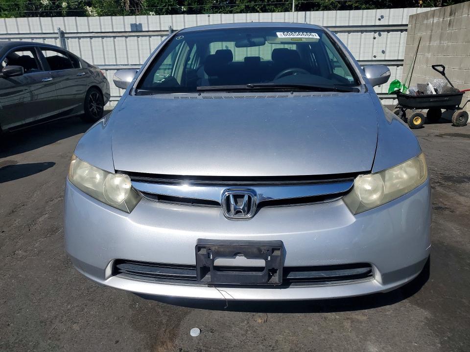 2006 Honda Civic hybrid VIN JHMFA36246S016862 COPART salvage auction — MINOR DENT/SCRATCHES, CA - DIS/DLR/EXP ONLY CLEAN TITLE, sold $575 on 2026-07-21 (photo 5)