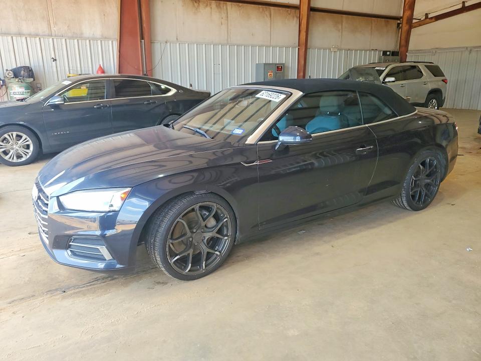2018 Audi A5 VIN WAU2NGF53JN003448 — COPART salvage auction photo