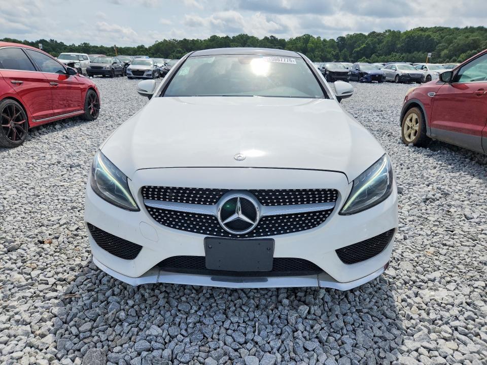 2017 Mercedes-benz C-klasse VIN WDDWJ4JB8HF407383 COPART salvage auction — MINOR DENT/SCRATCHES, Fl - Certificate Of Title (P), sold $6,800 on 2026-09-08 (photo 5)
