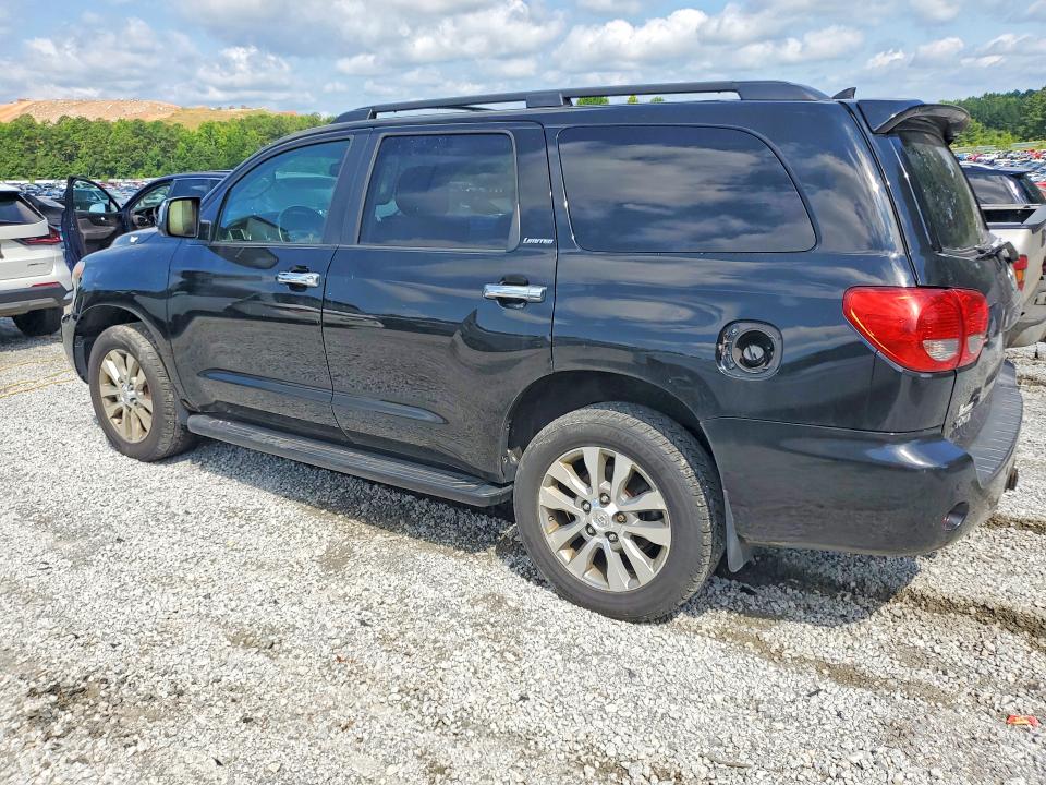 2010 Toyota Sequoia VIN 5TDJW5G13AS027884 COPART salvage auction — SIDE, GA - CERTIFICATE OF TITLE, sold $2,100 on 2026-07-13 (photo 2)