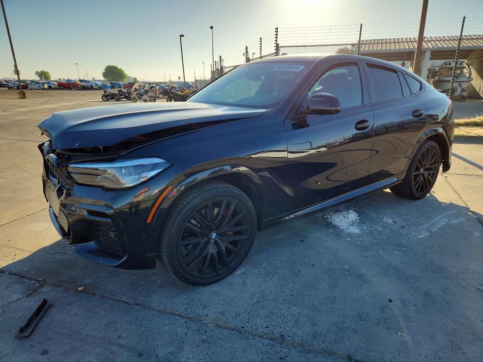 2022 BMW X6 VIN 5UXCY6C09N9N21322 — COPART salvage auction photo