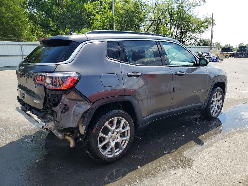 2022 Jeep Compass VIN 3C4NJDFB1NT153063 COPART salvage auction — REAR END, Pa - Certificate Of Salvage, sold $6,400 on 2026-08-28 (photo 3)