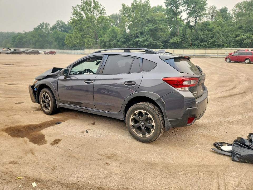 2021 Subaru Xv VIN JF2GTAEC2MH232459 COPART salvage auction — ROLLOVER, Pa - Certificate Of Salvage, sold $1,850 on 2026-08-27 (photo 2)