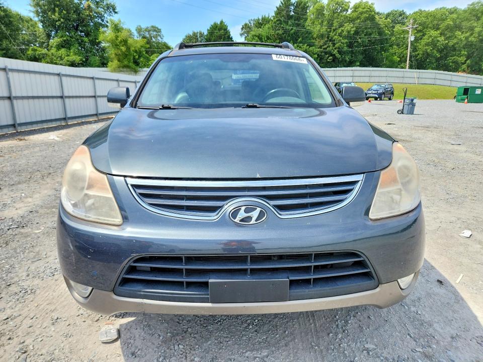 2012 Hyundai Veracruz VIN KM8NUDCC5CU185193 COPART salvage auction — FRONT END, Nc - Salvage Certificate Of Title, sold $175 on 2026-07-29 (photo 5)