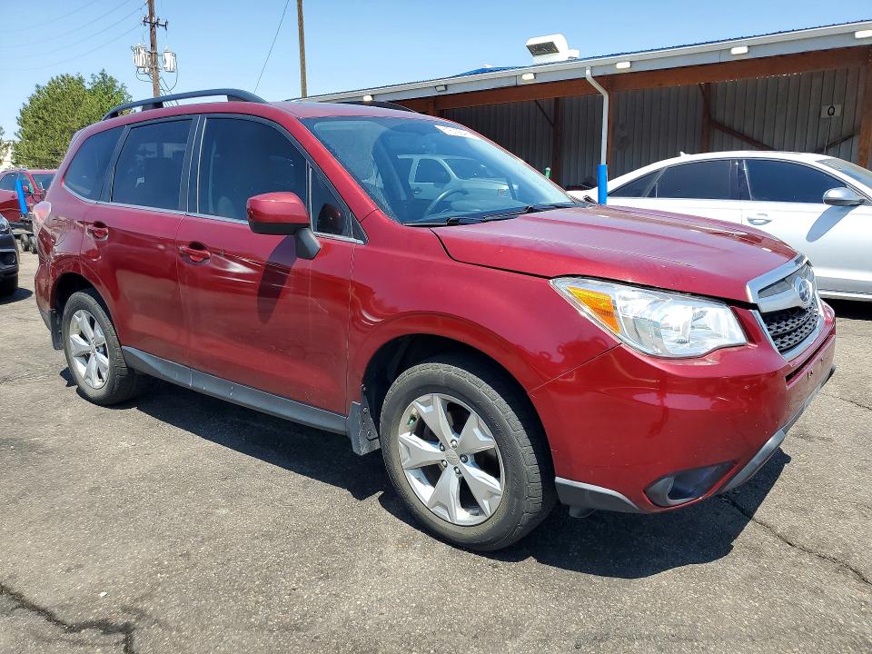 2014 Subaru Forester VIN JF2SJAHC1EH504822 COPART salvage auction — MINOR DENT/SCRATCHES, CO - CERTIFICATE OF TITLE, sold $350 on 2026-07-21 (photo 4)