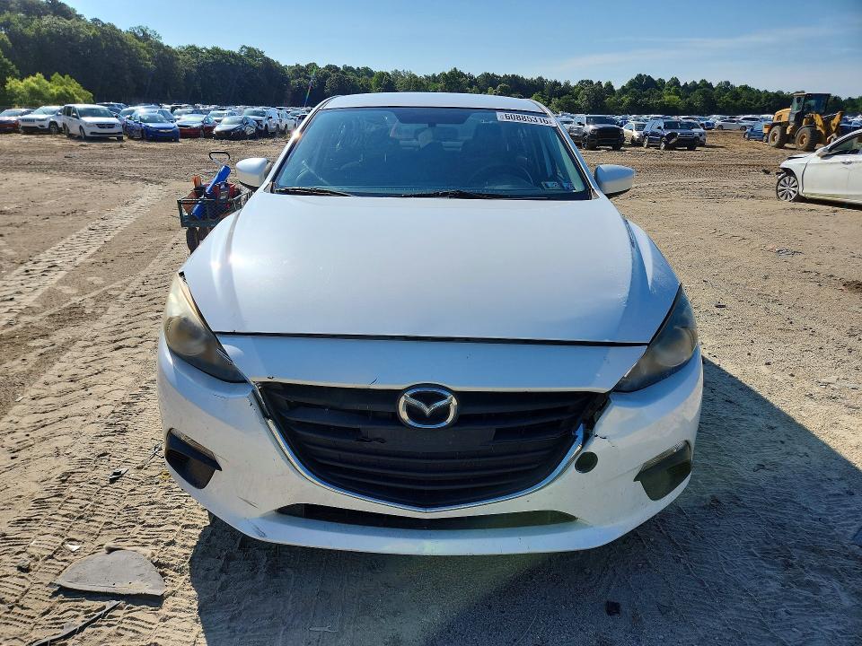 2014 Mazda 3 VIN JM1BM1V72E1189275 COPART salvage auction — FRONT END, MD - CERT OF SALVAGE > 75% DAMAGE, sold $525 on 2026-07-21 (photo 5)