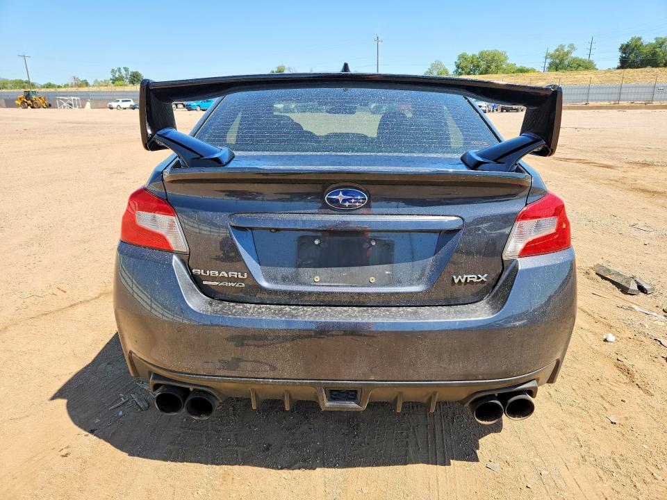 2018 Subaru Wrx VIN JF1VA1L62J8803927 COPART salvage auction — HAIL, Co - Certificate Of Title, sold $11,000 on 2026-09-04 (photo 6)