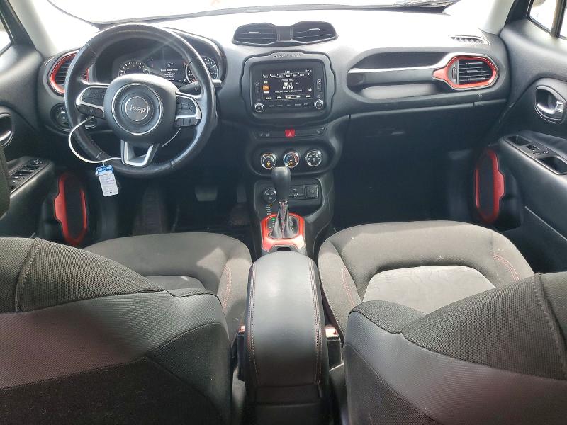 2017 Jeep Renegade VIN ZACCJBCB6HPG55269 COPART salvage auction — FRONT END, Al - Cert Of Title-Salvage Title, sold $1,850 on 2026-08-17 (photo 8)