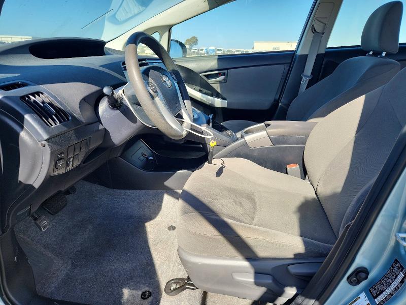2015 Toyota Prius VIN JTDKN3DU3F1972817 COPART salvage auction — REAR END, Ca - Salvage Certificate, sold $150 on 2026-08-20 (photo 7)