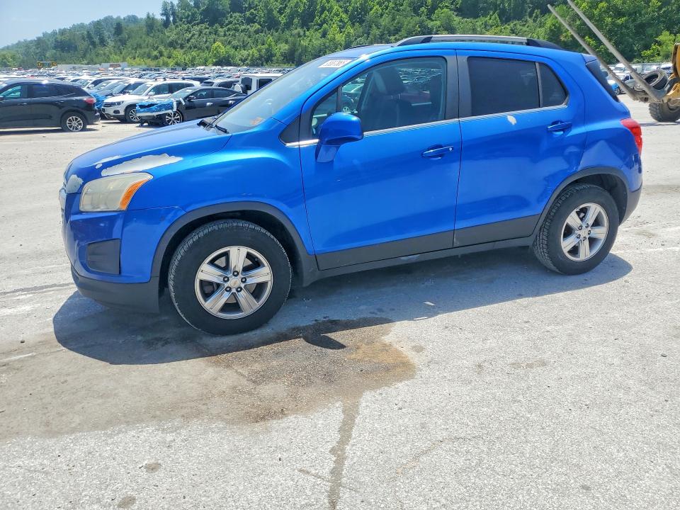 2015 Chevrolet Trax VIN KL7CJRSB8FB103142 COPART salvage auction — SIDE, Wv - Salvage Certificate, sold $950 on 2026-07-16 (photo 1)