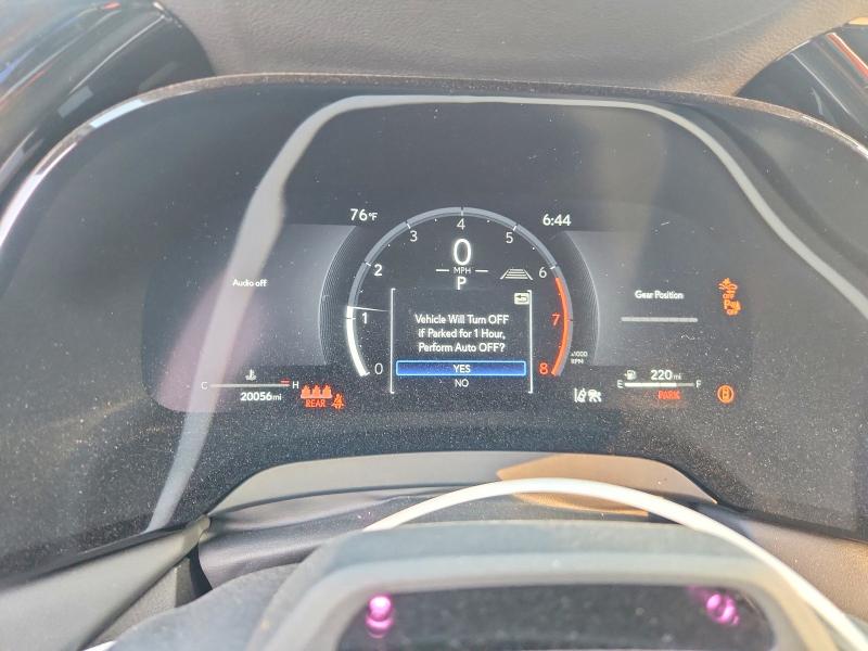 2025 Lexus Rx VIN 2T2BAMCA5SC094088 COPART salvage auction — FRONT END, WI - CERT OF TITLE-SALVAGE VEHICLE, sold $20,000 on 2026-09-15 (photo 9)