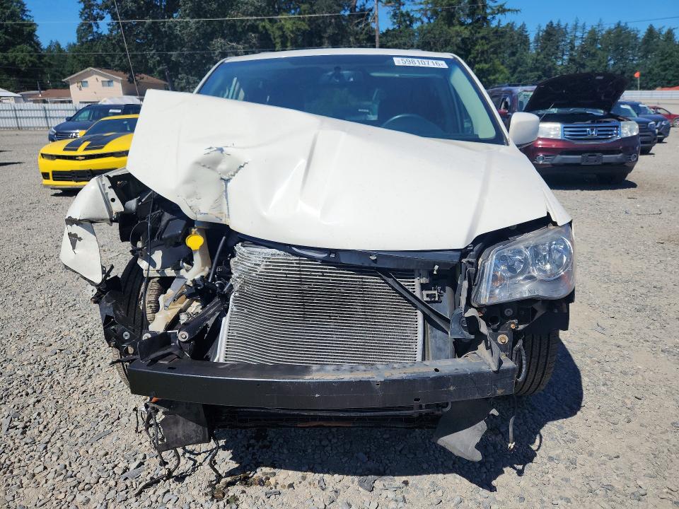 2013 Chrysler Voyager VIN 2C4RC1BG0DR674613 COPART salvage auction — FRONT END, Wa - Bill Of Sale, sold $575 on 2026-07-17 (photo 5)