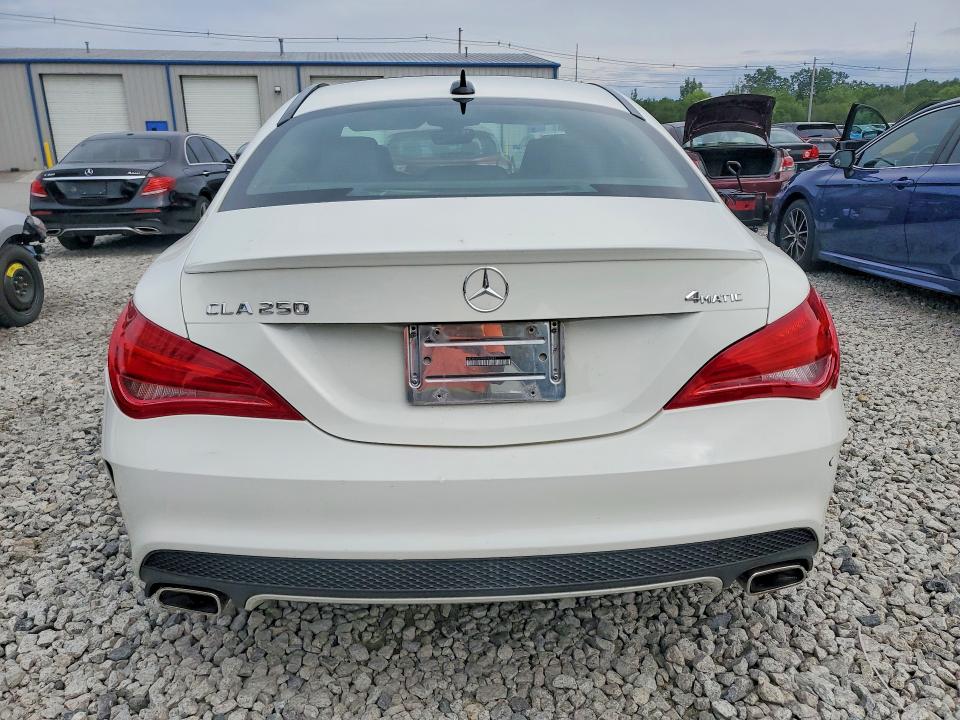 2016 Mercedes-benz Cla-klasse VIN WDDSJ4GB9GN392242 COPART salvage auction — FRONT END, Ma - Cert Of Title-Reconstrctd Coll, sold $1,600 on 2026-08-12 (photo 6)