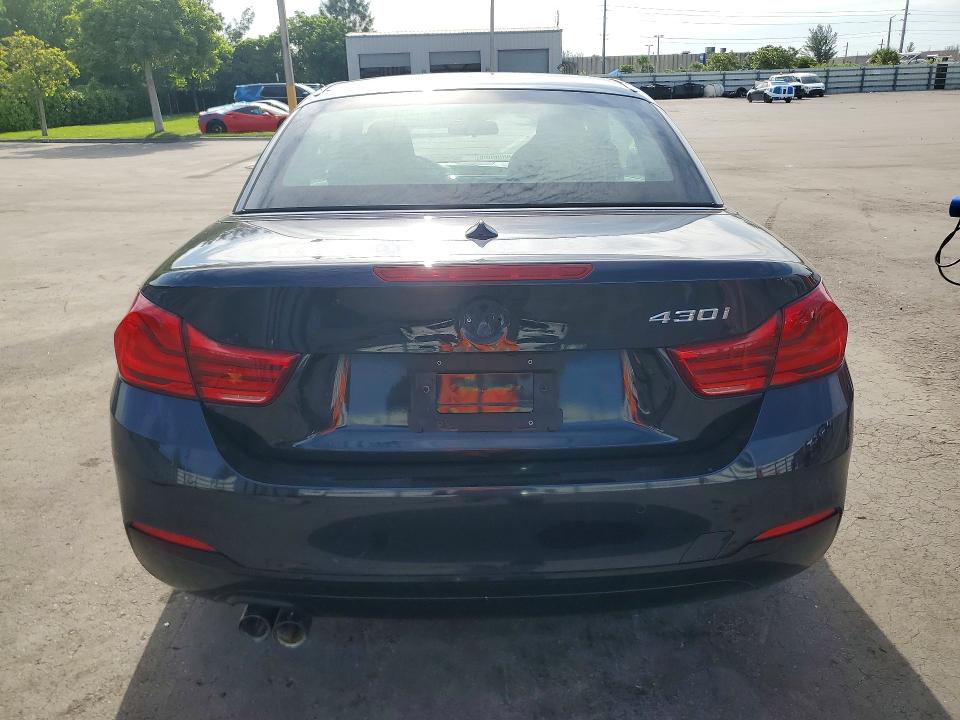 2018 BMW 4er VIN WBA4Z1C56JEC72576 COPART salvage auction — WATER/FLOOD, Fl - Cert Of Title-Slvg Rebld Flood, sold $1,800 on 2026-08-19 (photo 6)