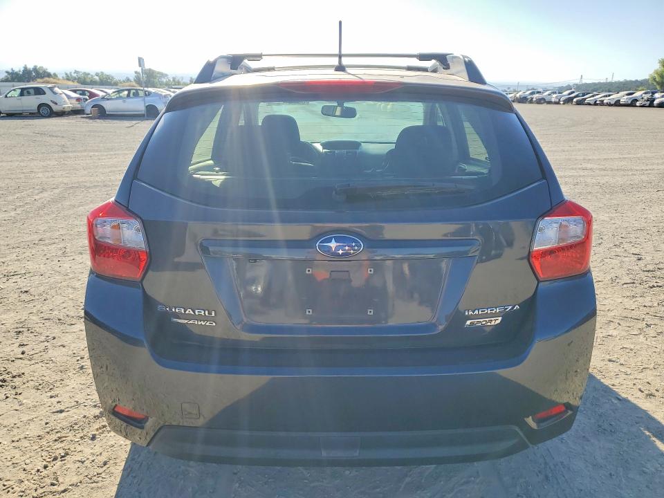 2015 Subaru Impreza VIN JF1GPAU66F8298651 COPART salvage auction — MINOR DENT/SCRATCHES, CA - DIS/DLR/EXP ONLY CLEAN TITLE, sold $1,700 on 2026-07-24 (photo 6)