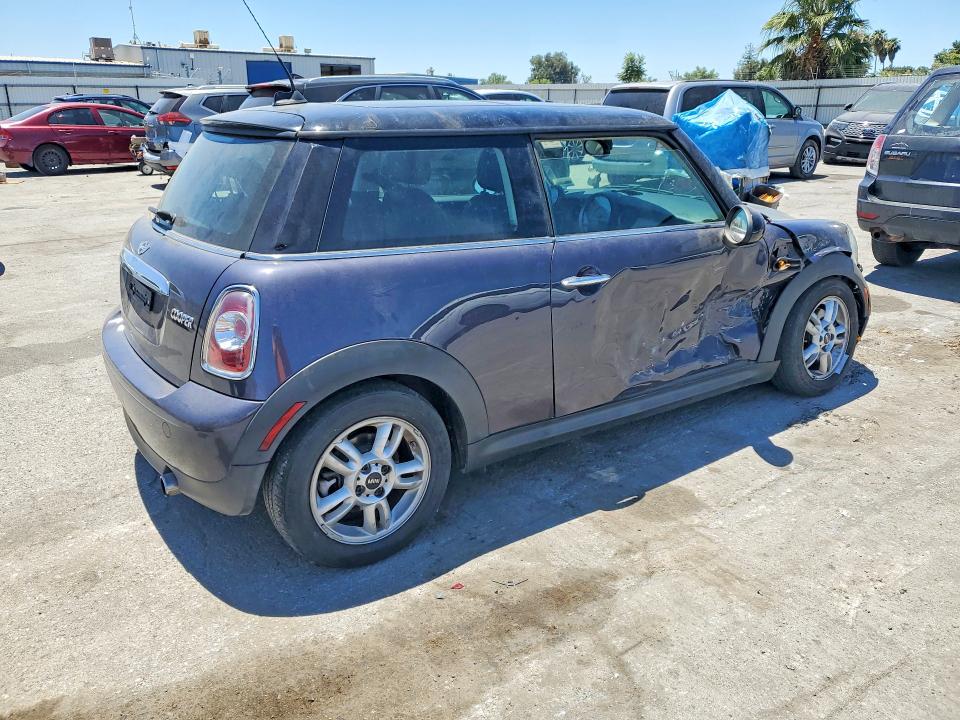 2013 Mini Cooper VIN WMWSU3C56DT545949 COPART salvage auction — SIDE, Ca - Salvage Certificate, sold $525 on 2026-07-17 (photo 3)