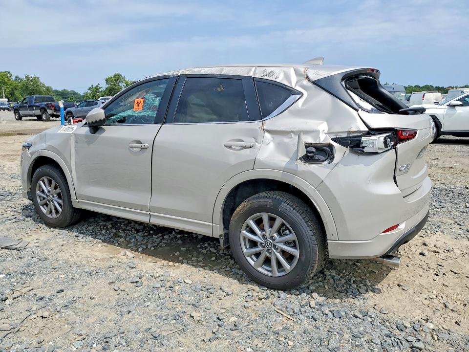 2025 Mazda Cx-5 VIN JM3KFBCM9S0802395 COPART salvage auction — ROLLOVER, FL - CERTIFICATE OF DESTRUCTION, sold $7,300 on 2026-07-28 (photo 2)