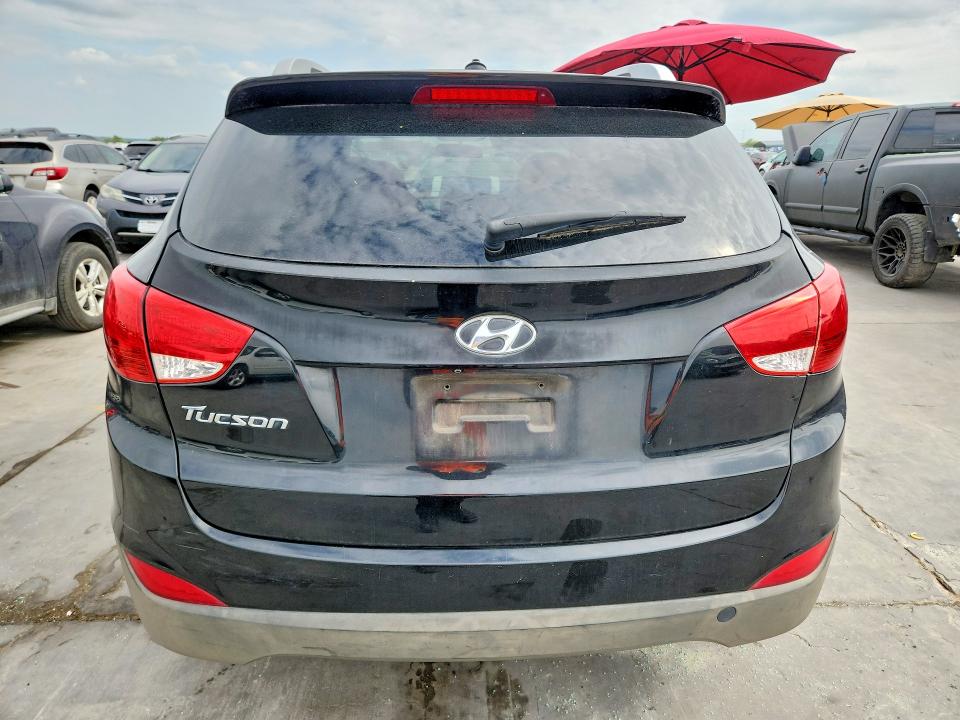 2015 Hyundai Tucson VIN KM8JU3AG9FU100343 COPART salvage auction — FRONT END, TX - CERTIFICATE OF TITLE, sold $175 on 2026-07-30 (photo 6)