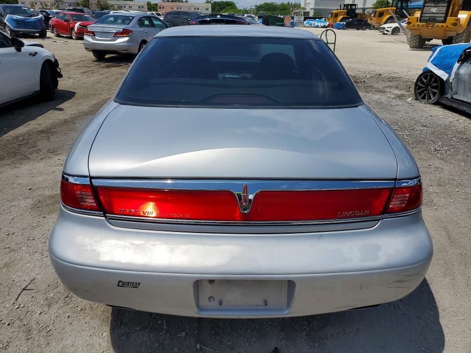 1998 Lincoln Mark series VIN 1LNFM91V6WY606504 COPART salvage auction — FRONT END, FL - CERTIFICATE OF TITLE, sold $850 on 2026-07-31 (photo 6)