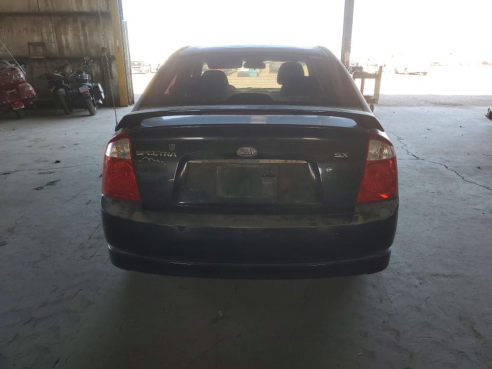 2006 Kia Spectra VIN KNAFE122165208249 COPART salvage auction — MINOR DENT/SCRATCHES, AZ - CERTIFICATE OF TITLE, sold $225 on 2026-07-13 (photo 6)
