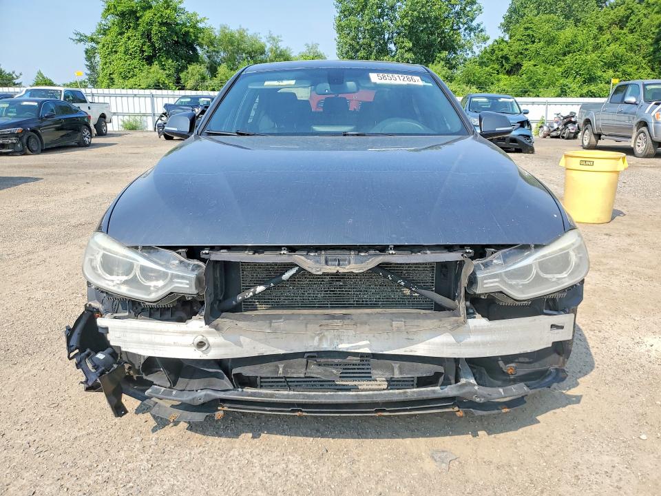2013 BMW 3 series VIN WBA3B3C56DF536970 COPART salvage auction — FRONT END, ON - PERMIT NO BRAND - UNFIT, sold $425 on 2026-07-28 (photo 5)